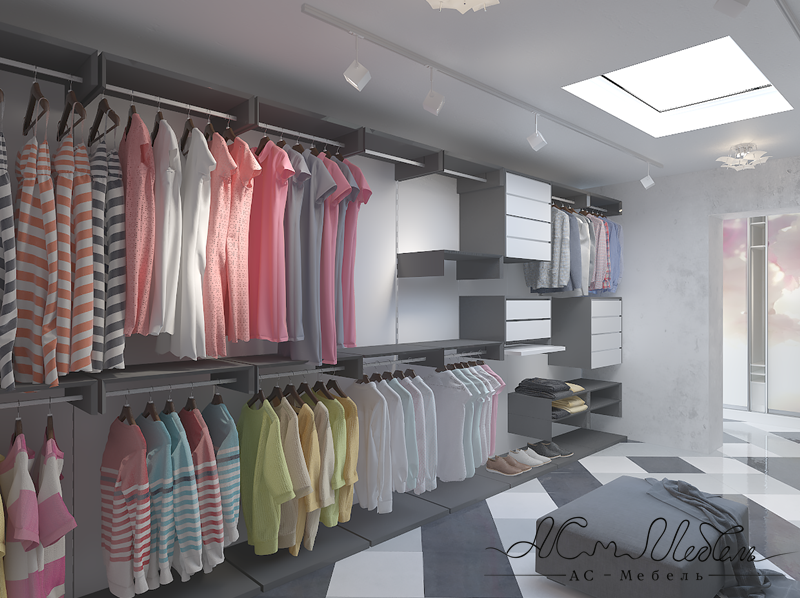 Гардеробная ACM-G.003